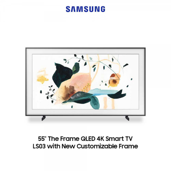 SAMSUNG Lifestyle TV The Frame 4K QLED Smart TV 55...