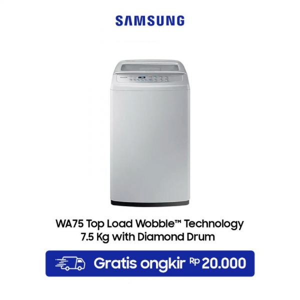 Samsung Mesin Cuci Top Loading 7.5 Kg WA75H4200SG