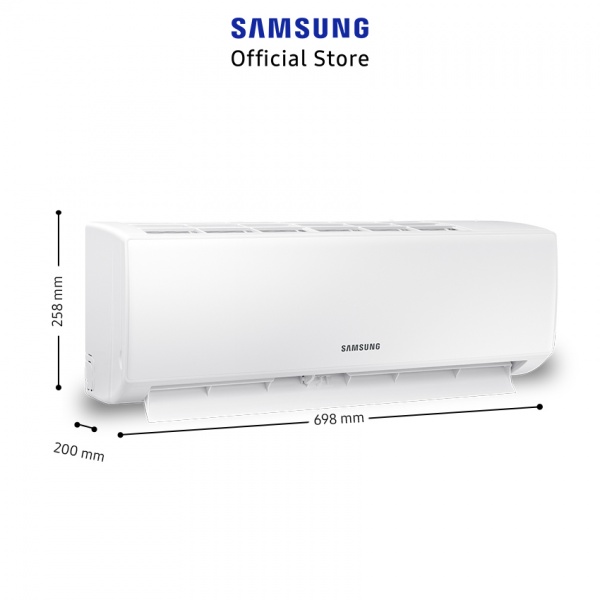 Samsung AC 1 PK Alpha Inverter dengan Smart Air Flow AR09AYHLAWKNSE